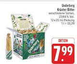 Kräuter-Bitter im Angebot bei EDEKA in Weiden Kräuter-Bitter Angebote von Underberg bei EDEKA Weiden für 7,99 €