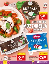 Mozzarella im Netto Marken-Discount Prospekt Mozzarella im Netto Marken-Discount Prospekt "Aktuelle Angebote" auf Seite 41