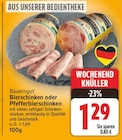 Aktuelle Wurst Angebote bei EDEKA in Potsdam Aktuelles Bierschinken Angebot bei EDEKA in Potsdam ab 1,29 €
