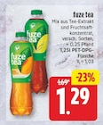 Mix aus Tee-Extrakt und Fruchtsaftkonzentrat von fuze tea für 1,29 € bei EDEKA im Angebot Mix aus Tee-Extrakt und Fruchtsaftkonzentrat von fuze tea im aktuellen EDEKA Prospekt