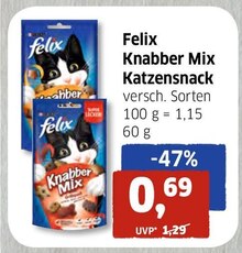 BUDNI Wentorf - Katzensnack Katzensnack Angebot bei BUDNI Wentorf im Prospekt "BUDNI - Dein Drogeriemarkt"