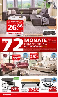 Sofa im Segmüller Prospekt "Jeder kann sich alles gönnen" mit 8 Seiten (München)