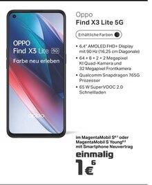 Kiel-Com Kiel - Smartphone Find X3 Lite 5G Smartphone Find X3 Lite 5G Angebot bei Kiel-Com Kiel im Prospekt #KAUFTLOKAL #BLEIBTGESUND