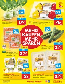 Paprika im Netto Marken-Discount Prospekt "Aktuelle Angebote" mit 60 Seiten (Bremen)