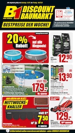 Aktueller B1 Discount Baumarkt Prospekt mit Pool, "BESTPREISE DER WOCHE!", Seite 1