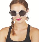 La paire de lunettes disco boule à facettes à 2,49 € dans le catalogue Centrakor