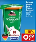 Frischer Schmand von Berchtesgadener Land im aktuellen Netto Marken-Discount Prospekt für 0,89 €