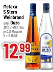 5 Stern Weinbrand im Angebot bei Trinkgut in Ingolstadt 5 Stern Weinbrand Angebote von Metaxa bei Trinkgut Ingolstadt für 12,99 €