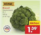 Broccoli im Angebot bei Netto Marken-Discount in Solingen Broccoli Angebote von Heimat bei Netto Marken-Discount Solingen für 1,39 €