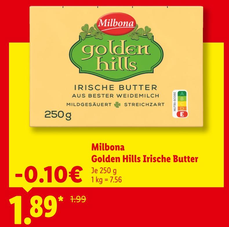 Golden Hills Irische Butter