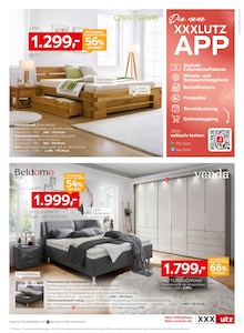 Bett im XXXLutz Prospekt "RED SHOPPING WEEK" mit 36 Seiten (Braunschweig)