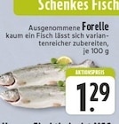 Forelle im Angebot bei E center in Rheda-Wiedenbrück Forelle Angebote bei E center Rheda-Wiedenbrück für 1,29 €
