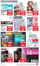 Gesichtspflege im Kaufland Prospekt "Hier bin ich richtig" auf Seite 49