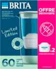 CARAFE FILTRANTE EN VERRE + 2 CARTOUCHES - BRITA dans le catalogue Auchan Hypermarché