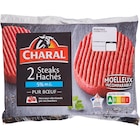 2 Steaks Hachés Pur Boeuf 5% M.G. CHARAL en promo chez Carrefour Market 2 Steaks Hachés Pur Boeuf 5% M.G. CHARAL dans le catalogue Carrefour Market