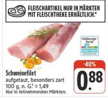Schweinefilet Angebote bei EDEKA Dresden für 0,88 €
