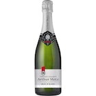Arthur Metz Blanc de Blancs - CRÉMANT D'ALSACE BRUT en promo chez Carrefour Arthur Metz Blanc de Blancs - CRÉMANT D'ALSACE BRUT dans le catalogue Carrefour