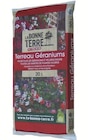Terreau géraniums et plantes fleuries 20l - LA BONNE TERRE en promo chez Supermarchés Match Lille à 5,39 €