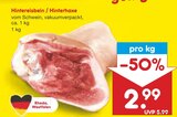 Aktuelle Schweinefleisch Angebote bei Netto Marken-Discount in Köln Aktuelles Hintereisbein / Hinterhaxe Angebot bei Netto Marken-Discount in Köln ab 2,99 €