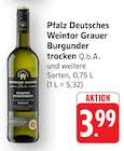 Grauer Burgunder trocken Q.b.A. bei EDEKA im Prospekt "" für 3,99 €