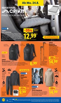Rucksack im aktuellen Lidl Prospekt (Lübeck) Rucksack im Lidl Prospekt "LIDL LOHNT SICH" mit 71 Seiten (Lübeck)