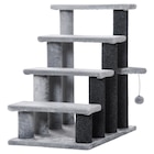 Aktuelle Gartenhaus Angebote bei POCO in Stuttgart Aktuelles PawHut 4-stufige Haustiertreppe m. Ball grau Polypropylen B/H/L: ca. 40x60x64 cm Angebot bei POCO in Stuttgart ab 47,99 €