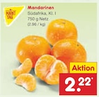 Mandarinen im Netto Marken-Discount Prospekt Mandarinen von Markttag im aktuellen Netto Marken-Discount Prospekt für 2,22 €