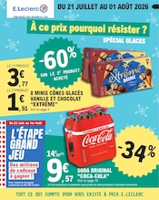Promotion Pavé dans le prospectus E.Leclerc, valable du 21/07/2026 au 01/08/2026 Promo Pavé dans le catalogue E.Leclerc du moment à la page 1