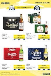 Aktueller METRO Prospekt mit Radeberger, "Wochenengebote Händler + Gewinnspiel + Monats Mix", Seite 4