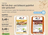 BIO Tofu Brat- und Grillwurst gepfeffert im VITALIA Reformhaus Prospekt BIO Tofu Brat- und Grillwurst gepfeffert von TAIFUN im aktuellen VITALIA Reformhaus Prospekt für 3,49 €