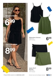Offre Short Femme dans le catalogue Zeeman du moment à la page 10