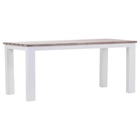 Holz im XXXLutz Prospekt ESSTISCH 180/90/78 cm Echtholz, Nachbildung Holz, Holzwerkstoff rechteckig Weiß, Akaziefarben von Carryhome im aktuellen XXXLutz Prospekt für 209,00 €