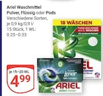 Aktuelles Waschmittel Pulver Angebot bei GLOBUS in Erlangen ab 4,99 €