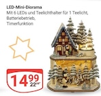 LED-Mini-Diorama Angebote bei GLOBUS Erfurt für 14,99 €