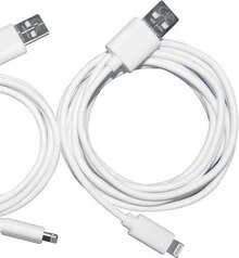 Media-Markt Minden - Lightning Set Ladekabel 3er Pack MFI Lightning Set Ladekabel 3er Pack MFI Angebot bei Media-Markt Minden im Prospekt "Die Welt von Apple jetzt bei MediaMarkt entdecken!"