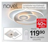 Novel LED-Deckenleuchte, im aktuellen XXXLutz Möbelhäuser Prospekt