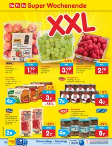 Äpfel im aktuellen Netto Marken-Discount Prospekt (Hannover) Äpfel im Netto Marken-Discount Prospekt "Aktuelle Angebote" mit 63 Seiten (Hannover)
