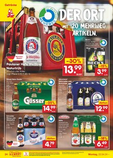 Bier im Netto Marken-Discount Prospekt "Aktuelle Angebote" mit 51 Seiten (Waiblingen)