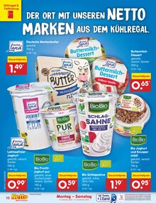 Butter im aktuellen Netto Marken-Discount Prospekt (Braunschweig) Butter im Netto Marken-Discount Prospekt "Aktuelle Angebote" mit 61 Seiten (Braunschweig)