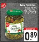 E center - Feine Cornichons Angebot im Prospekt Feine Cornichons bei E center im Prospekt "" für 0,89 €