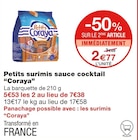 Petits surimis sauce cocktail - Coraya dans le catalogue Monoprix