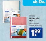 Prospekthüllen im ALDI SÜD Prospekt Prospekthüllen von Expertiz im aktuellen ALDI SÜD Prospekt für 1,99 €