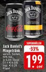 Mixgetränk Coca-Cola im Angebot bei EDEKA in Dorsten Mixgetränk Coca-Cola Angebote von Jack Daniel's bei EDEKA Dorsten für 1,99 €