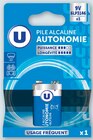 25% versés sur ma Carte U SUR LA GAMME DES PILES U AUTONOMIE - U en promo chez U Express Bordeaux