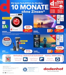 dodenhof TechnikWelt Prospekt "Top Angebote", 1 Seite, 24.05.2026 - 24.05.2026 Aktueller dodenhof TechnikWelt Prospekt, "Top Angebote", mit Angeboten der Woche, gültig von 24.05.2026 bis 24.05.2026