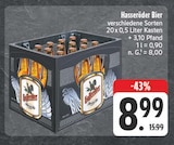 Bier im Angebot bei EDEKA in Schneeberg Bier Angebote von Hasseröder bei EDEKA Schneeberg für 8,99 €
