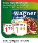 Steinofenpizza im Angebot bei GLOBUS in Jena Steinofenpizza Angebote von Original Wagner bei GLOBUS Jena für 1,49 €