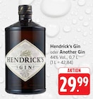 Gin Angebote von Hendrick's bei Trinkgut Maintal für 29,99 €