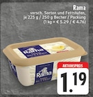 Rama im Angebot bei E center in Castrop-Rauxel Rama Angebote bei E center Castrop-Rauxel für 1,19 €