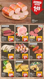 Aktueller REWE Prospekt mit Bratwurst, "Dein Markt", Seite 9